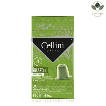 کپسول قهوه نسپرسو چلینی برزیل Cellini Berasile